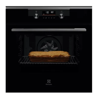 תנור בנוי פירוליטי Electrolux KOFDP46BK אלקטרולוקס שחור