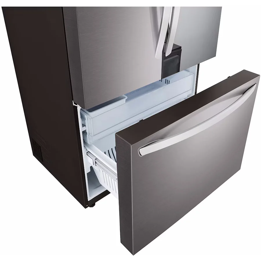 מקרר 3 דלתות - 750 ליטר LG אל ג'י InstaView R-3D288BINS – תמונה 4