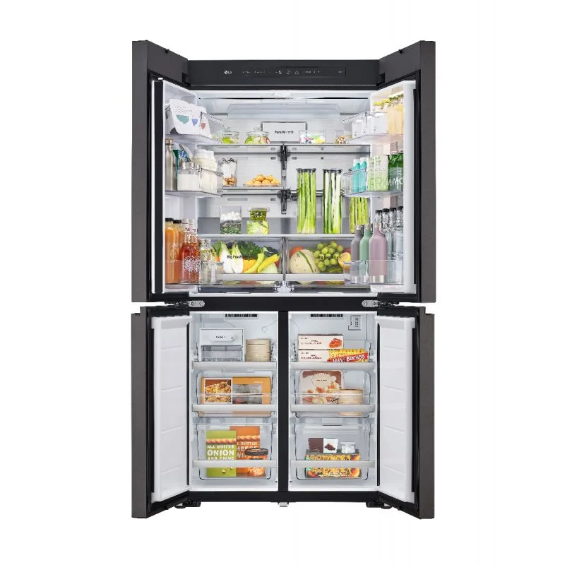 מקרר 4 דלתות 617 ליטר נטו LG R-4D760MDUP - זכוכית מחליפה צבעים – תמונה 4