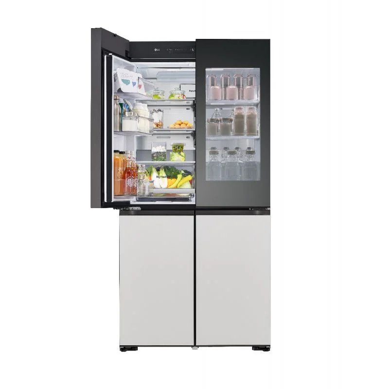 מקרר 4 דלתות 617 ליטר נטו LG R-4D760MDUP - זכוכית מחליפה צבעים – תמונה 5