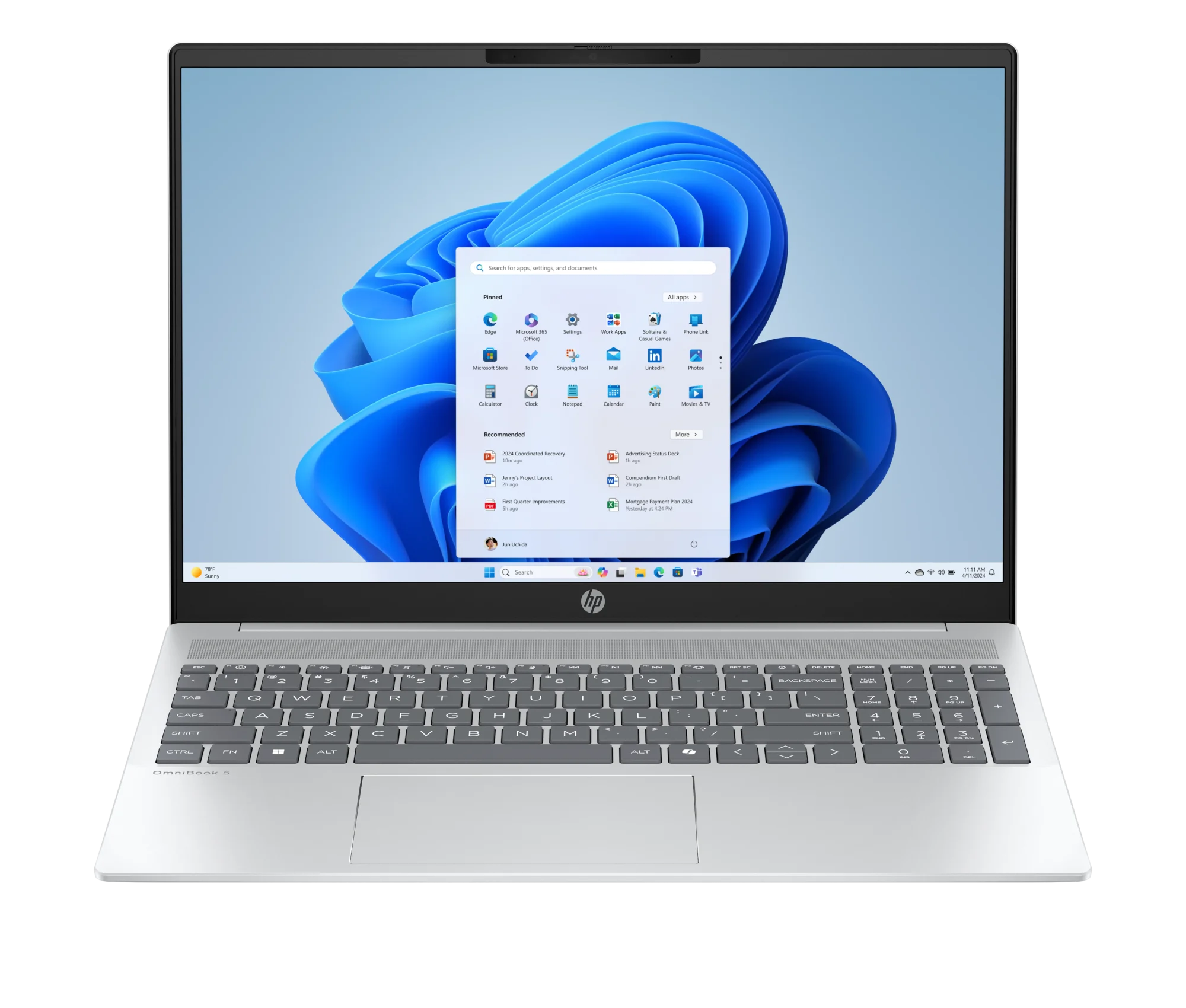 מחשב נייד HP OB 5 AI 16-af1005nj - U7-225U 12C|32G|1T|16 2K OLED|DOS|3YR | BQ2U0EA