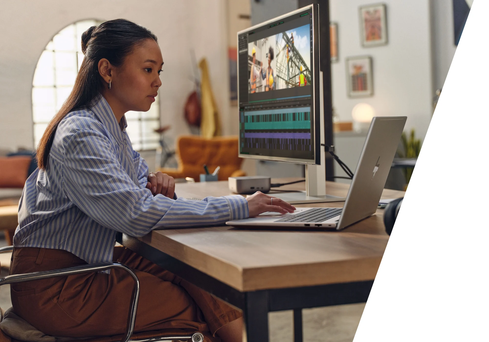 מחשב נייד HP Zbook X G2i 16 U7-356H|Pro2000|48GB| 1TB|WinPro|5YR | DV6K0ET – תמונה 5