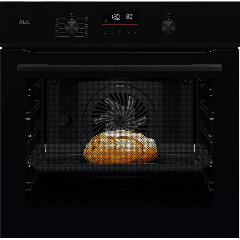 תנור בנוי - 71 ליטר AEG א.א.ג. Series 5000 Multifunction Oven SteamBake Pyroluxe® Plus ABA55411B