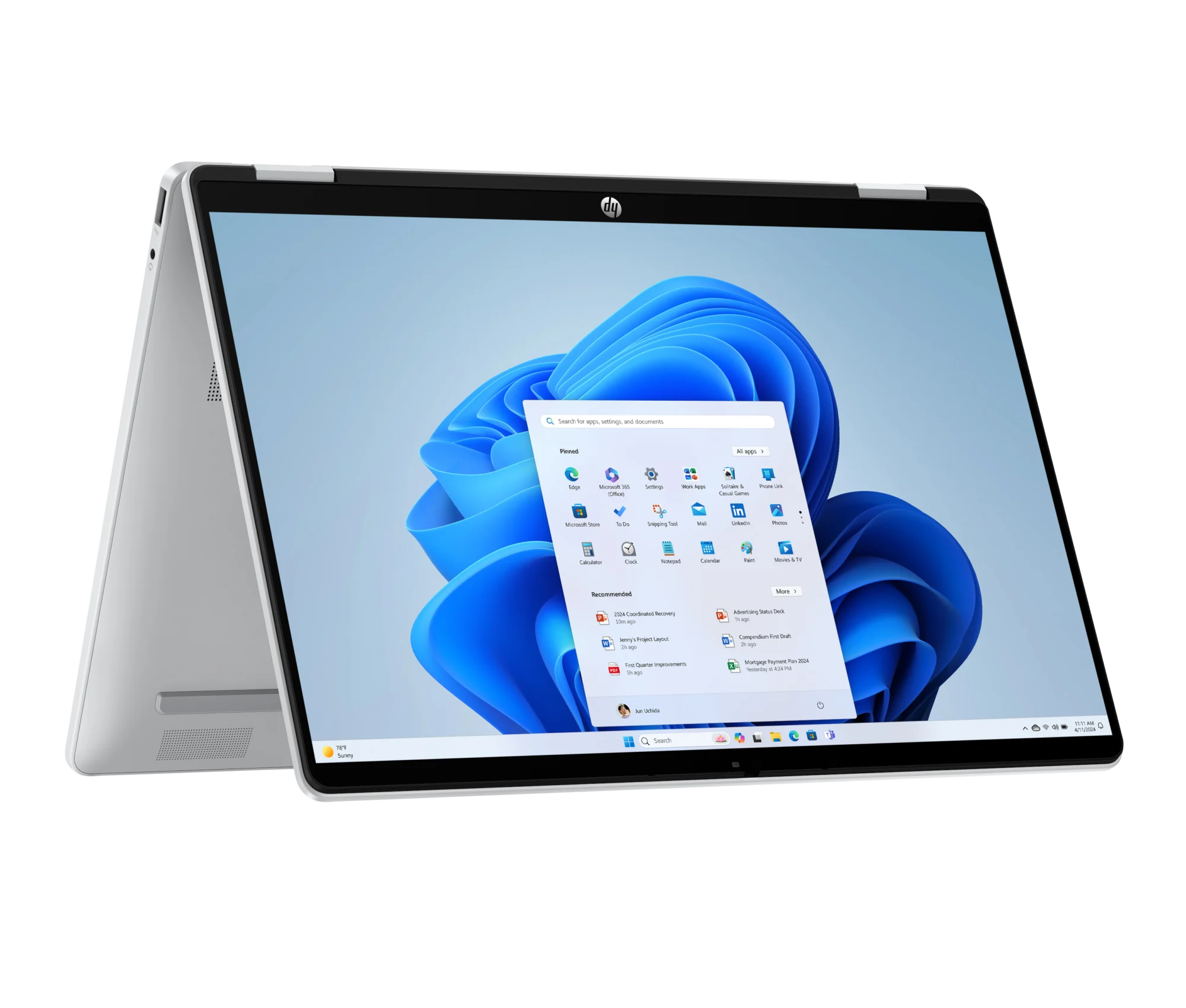 מחשב נייד HP OmniBook 5 14-fp0007n Core7-150U|16G|512G|14|OLED|TOUCH|3YR | C1QA4EA – תמונה 6