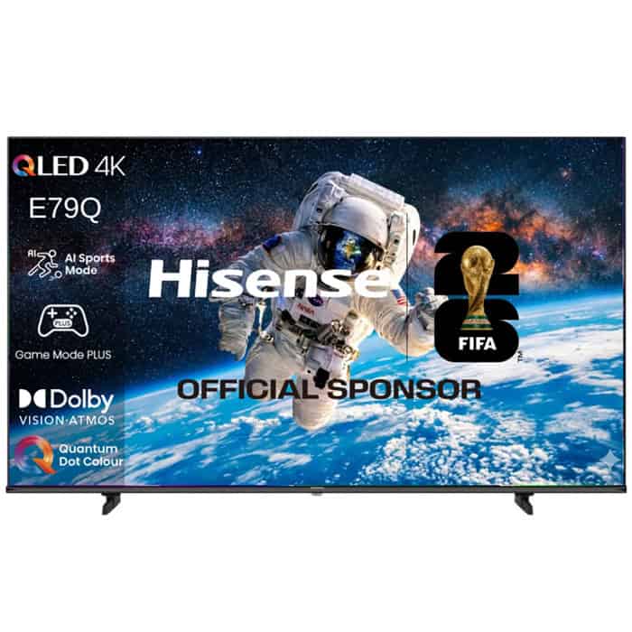 טלוויזיה Hisense 55" 55E79Q QLED Smart TV 4K הייסנס