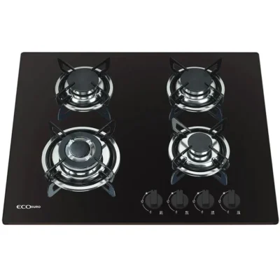 כיריים גז זכוכית - 4 להבות Eco Euro אקו יורו ECS-604GBE