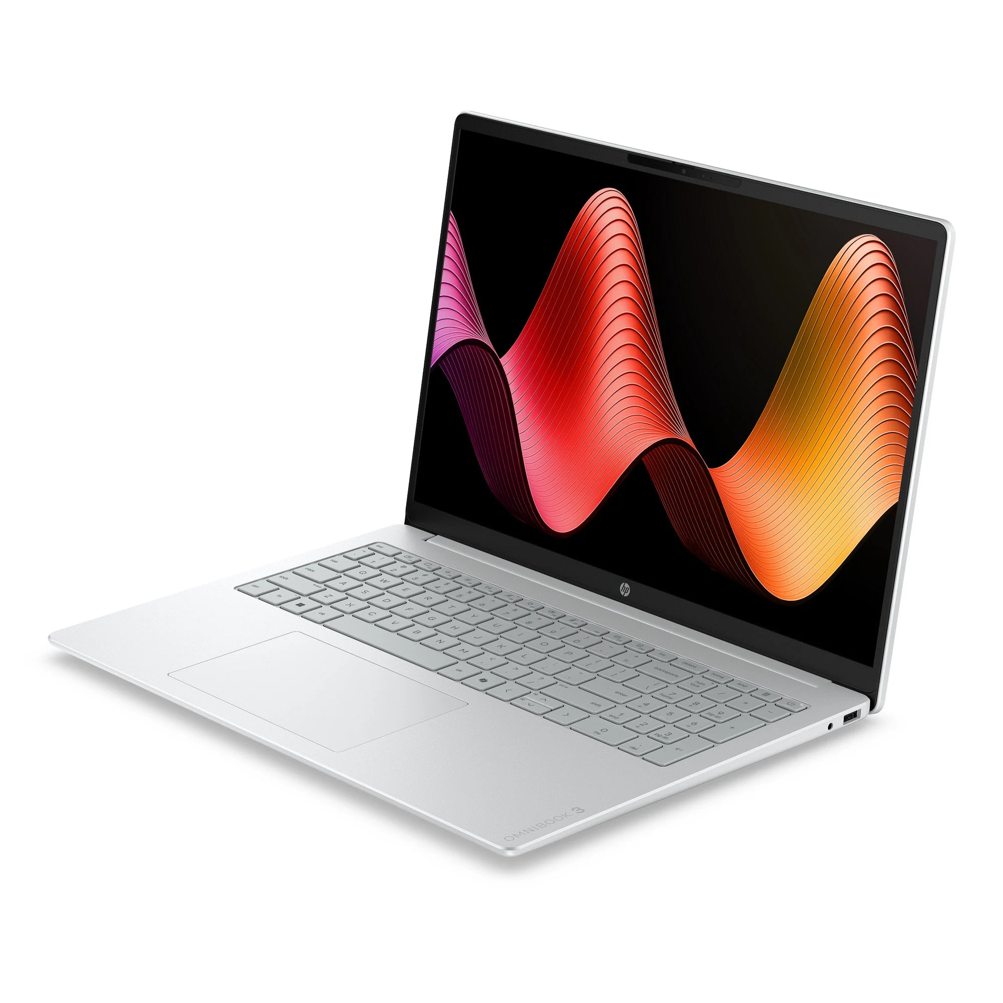 מחשב נייד HP OmniBook 3 Core5-315|12GB|512GB|"16"|2K|DOS|Silver|3YR | E0DR8EA – תמונה 2