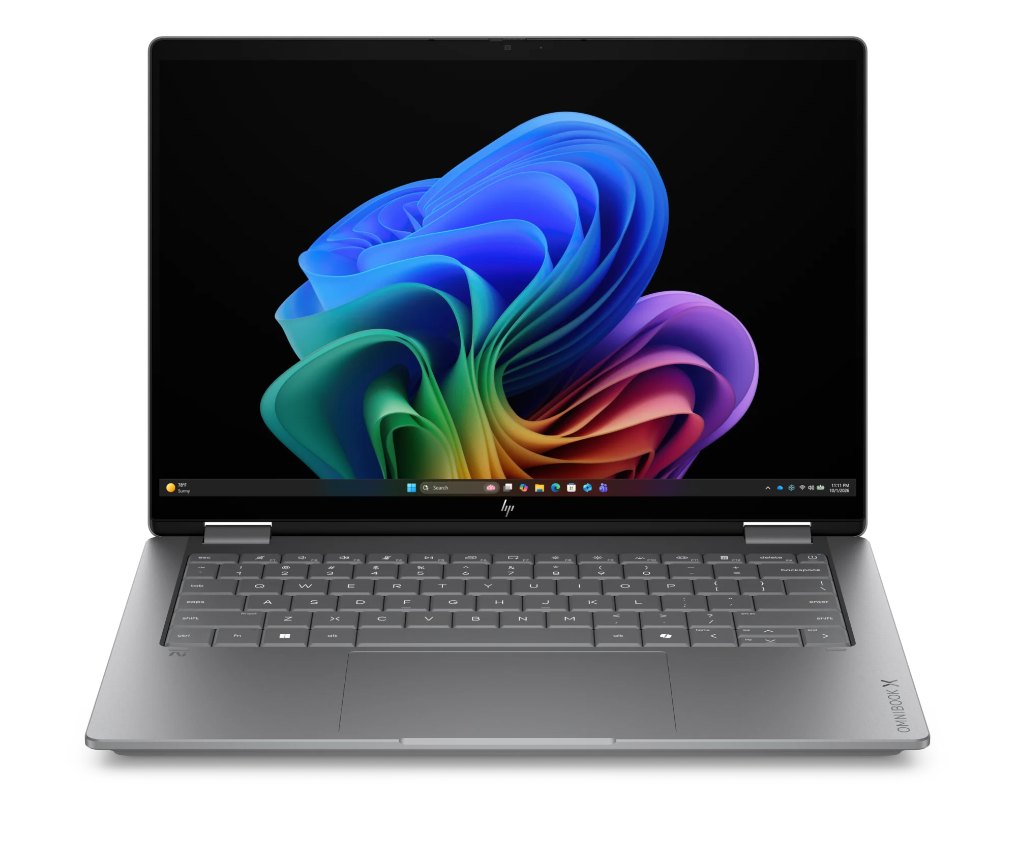 מחשב נייד HP OmniBook X Flip-14-kb0003nj U7-355|32G|1T|14T|OLED|W11|PEN|3YRW | E6VA4EA