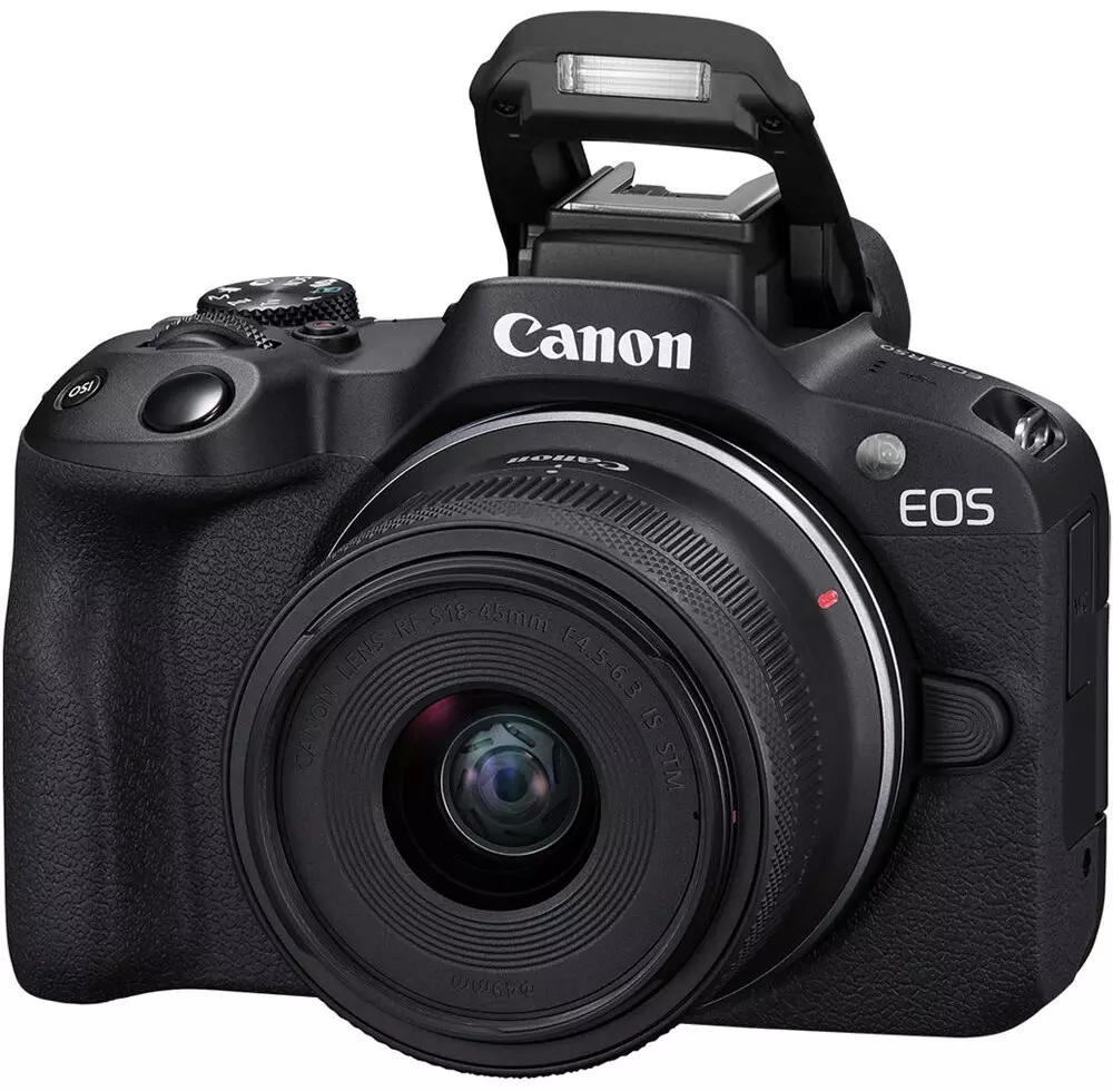מצלמה חסרת מראה עם עדשה Canon EOS R50 + 18-45mm קנון