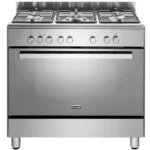 תנור משולב כיריים גז - 5 להבות Delonghi דלונגי DEMX965-IL נירוסטה