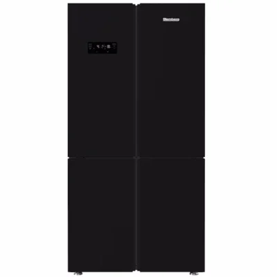 מקרר 4 דלתות 572 ליטר Blomberg בלומברג KQD1644GB זכוכית שחורה