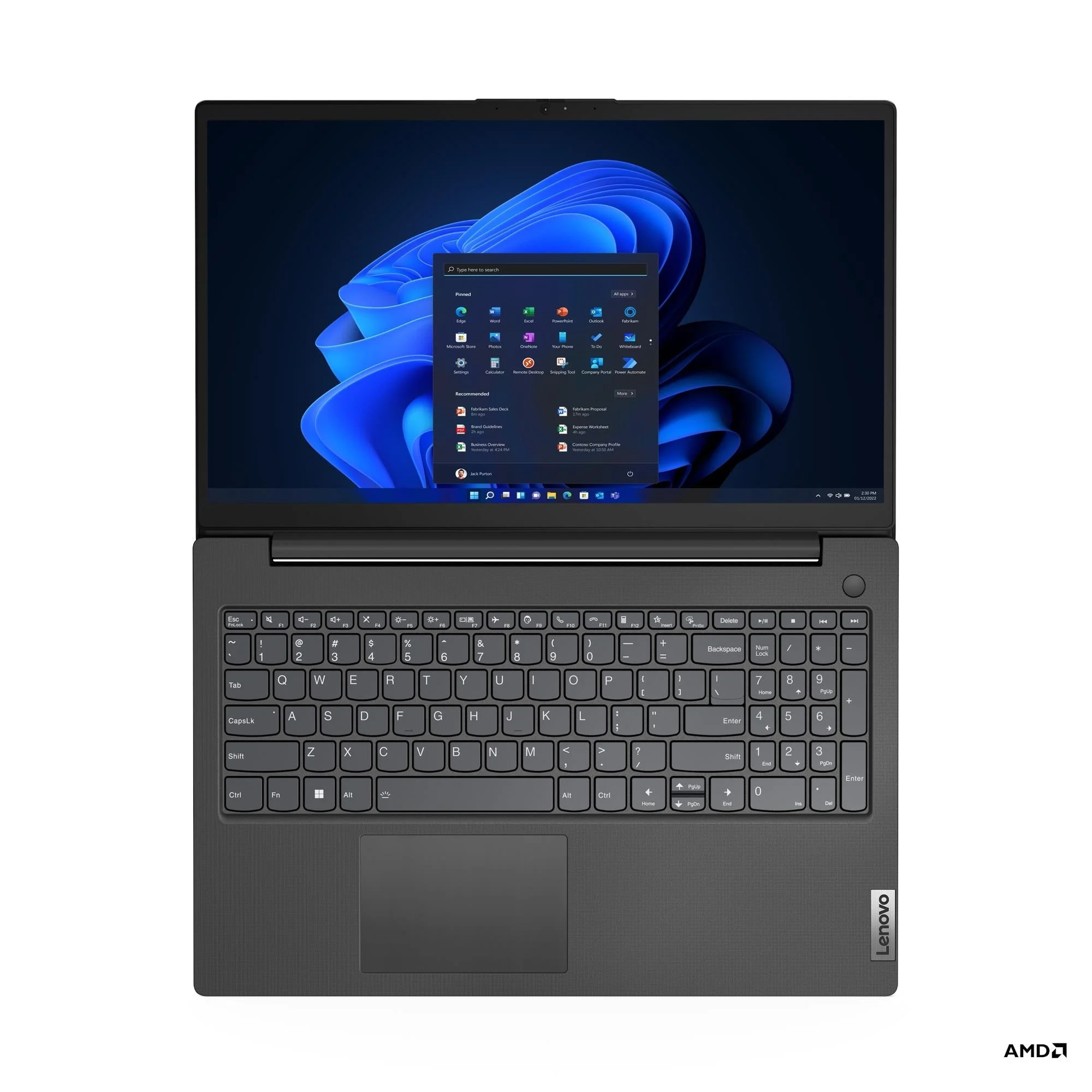 מחשב נייד LENOVO V15 G4 Ryzen-7 5825U|8GB|512GB|DOS|1YR | 82YY006DIV – תמונה 2