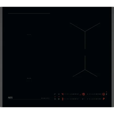 כיריים אינדוקציה 4 אזורי בישול - 60 ס"מ AEG א.א.ג. MAXISENSE Bridge NIO64B00FB