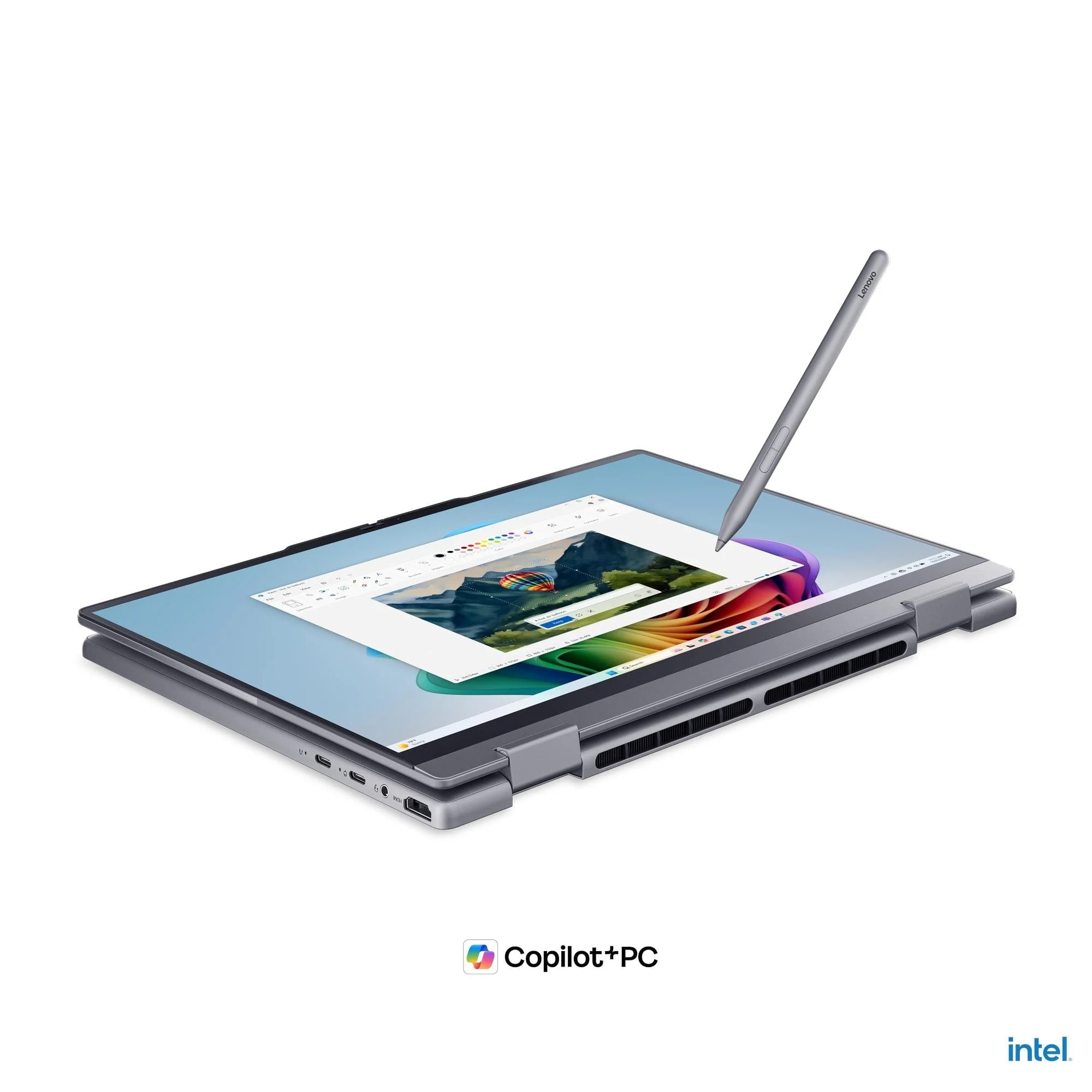 מחשב נייד LENOVO ThinkBook 14 2in1 U7-355|Touch|32GB|1TB|Dos|3YW | 22AR002HIV – תמונה 5