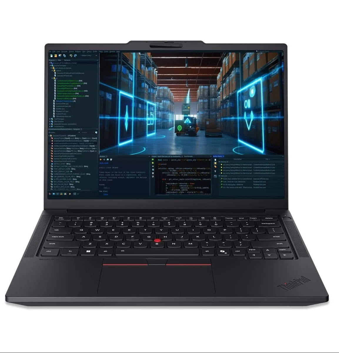 מחשב נייד LENOVO ThinkPad P14s G7 Ryzen9 PRO 470|Touch|96GB|2TB|W11P|3YW | 21X0001CIV