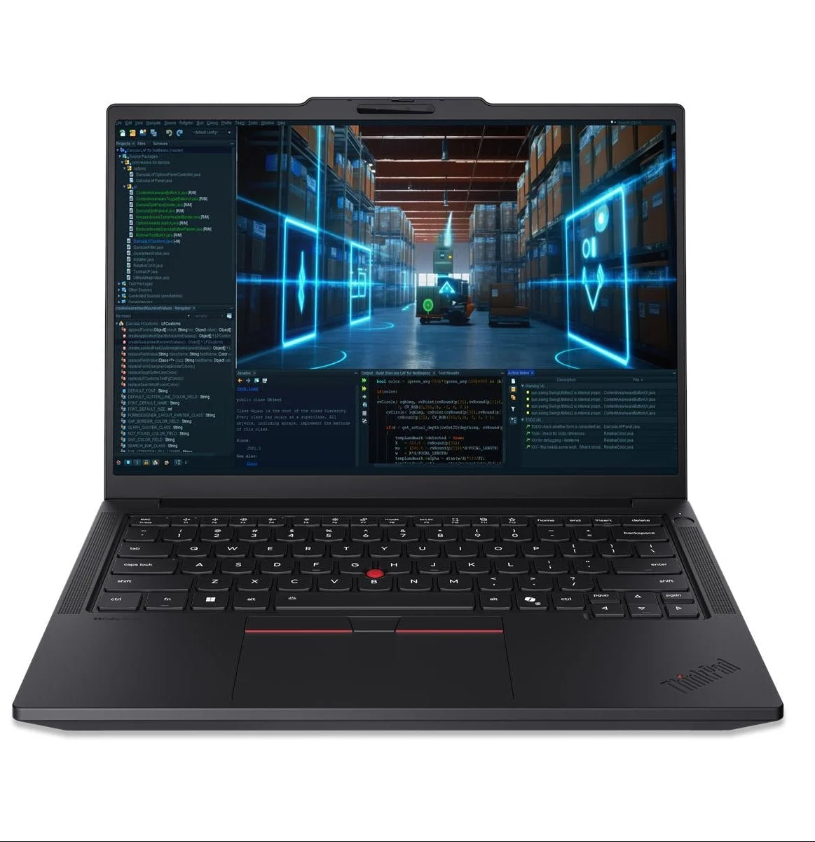 מחשב נייד LENOVO ThinkPad P14s G7 AMD 9 HX PRO 470|Touch|48GB|1TB|W11P|3YRW | 21X00013IV