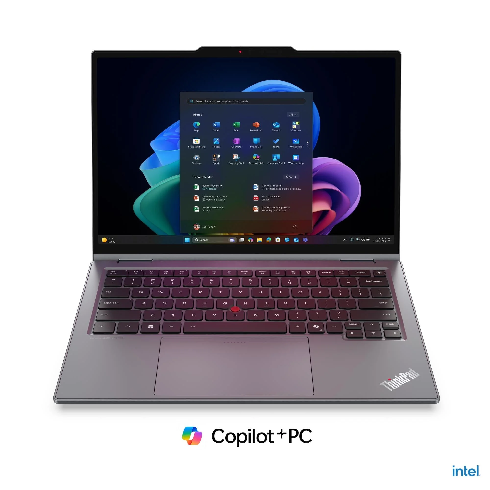 מחשב נייד LENOVO ThinkPad X1 2-in-1 G11 U7-355|Touch|32GB|512GB|W11P|3YW | 21V9005VIV