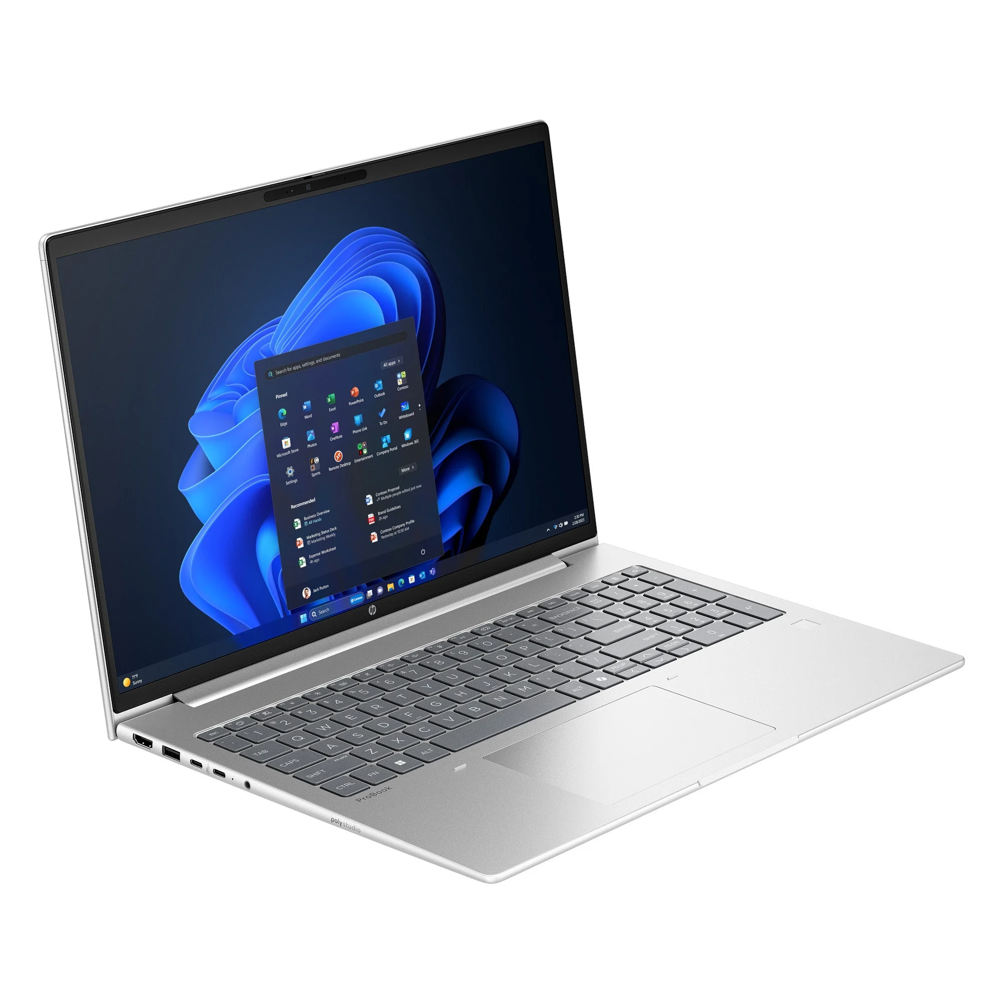 מחשב נייד HP ProBook 4 G1iR 16 Core5-120U|16G|512G|16|W11P|3YR | DW9Q3AT – תמונה 3