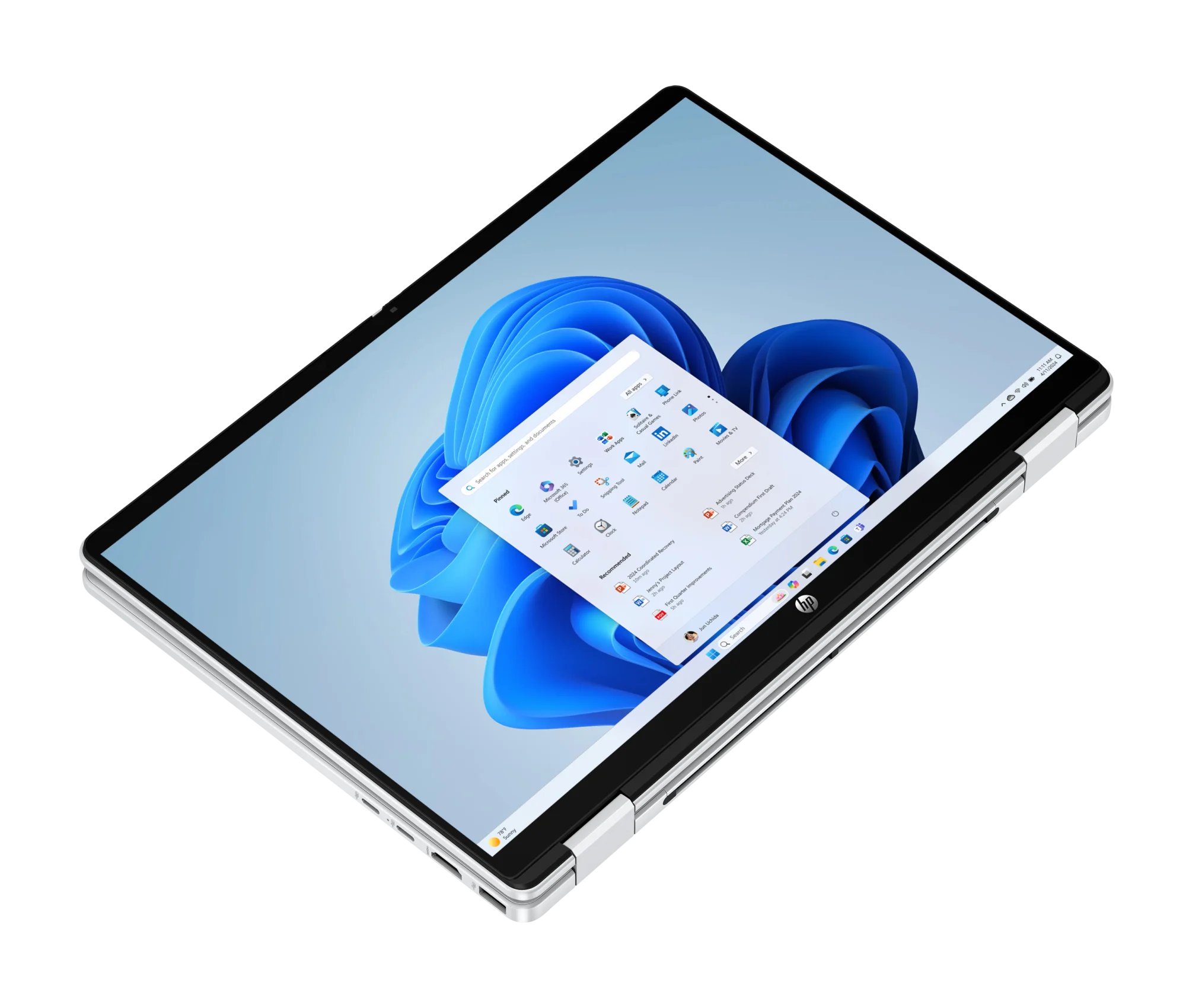 מחשב נייד HP OmniBook 5 Flip 14-fp0006nj U7-355|32G|1TB|14TC|W11P|3YRW | D3KN5EA – תמונה 2