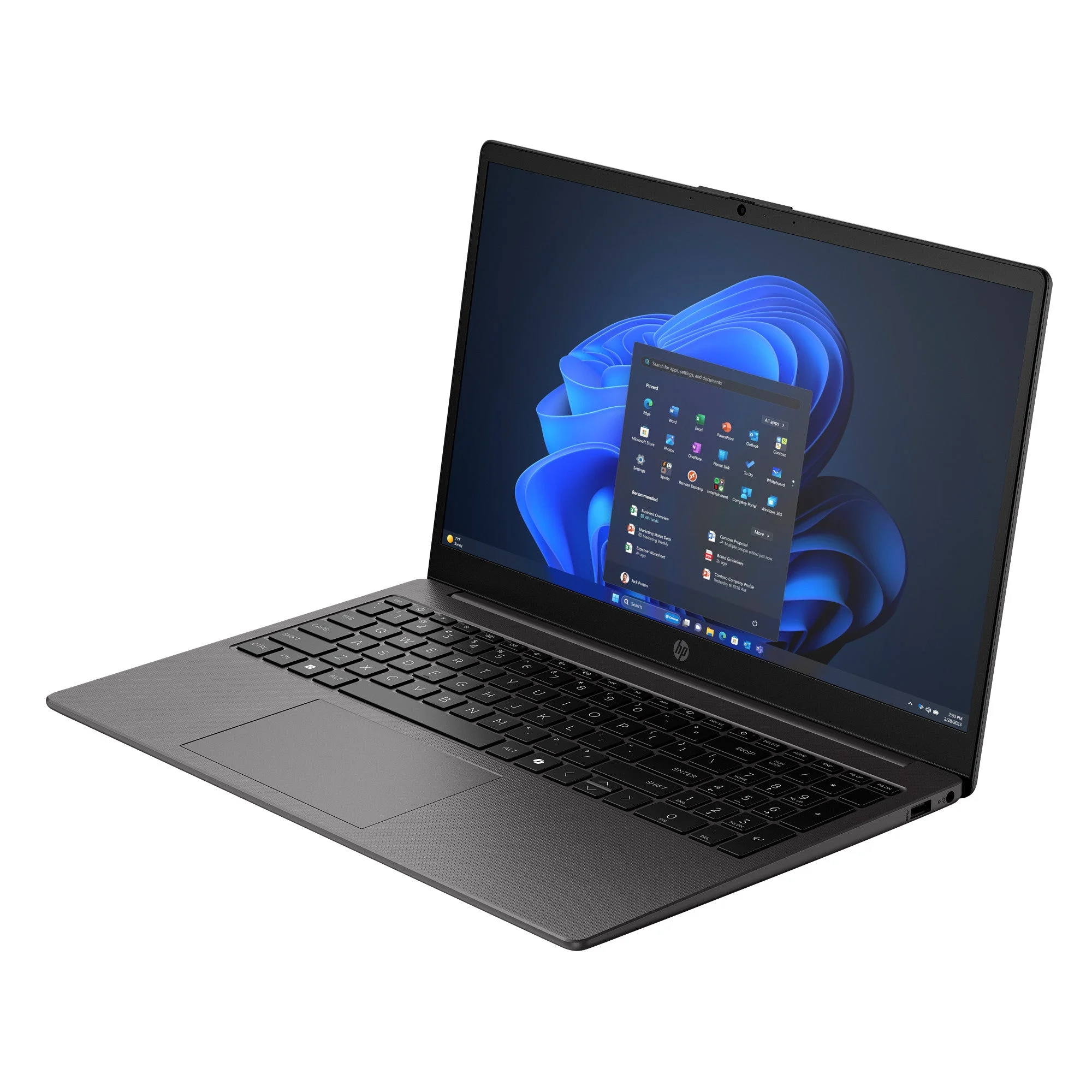 מחשב נייד HP 250R G10 Core 5-120U|16GB|512GB|15.6|DOS|1Y | D7KN0AT – תמונה 2
