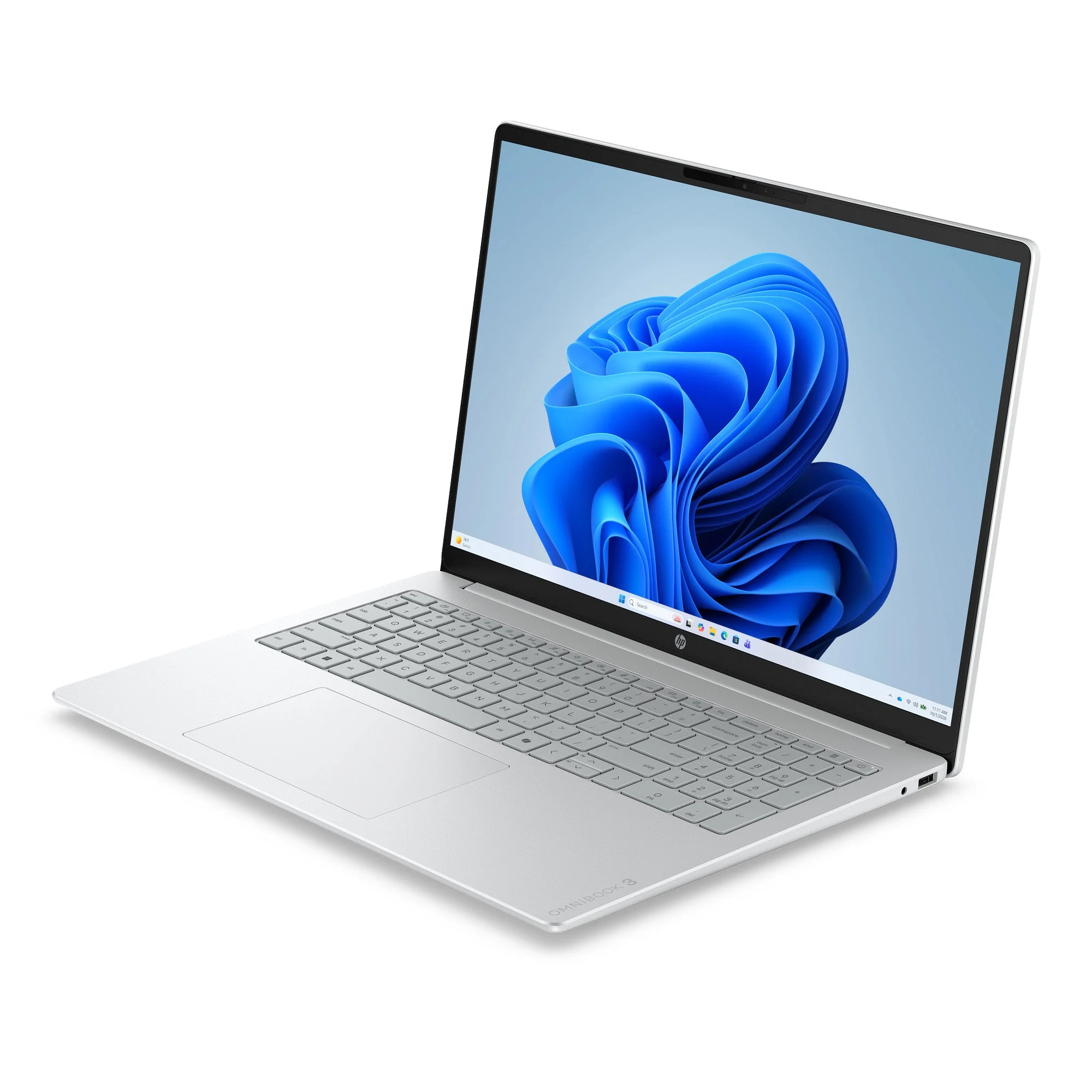 מחשב נייד HP OmniBook 3 Core7-350|12GB|512GB|"16"|2K|W11H|Silver|3YRW | E22L0EA – תמונה 2