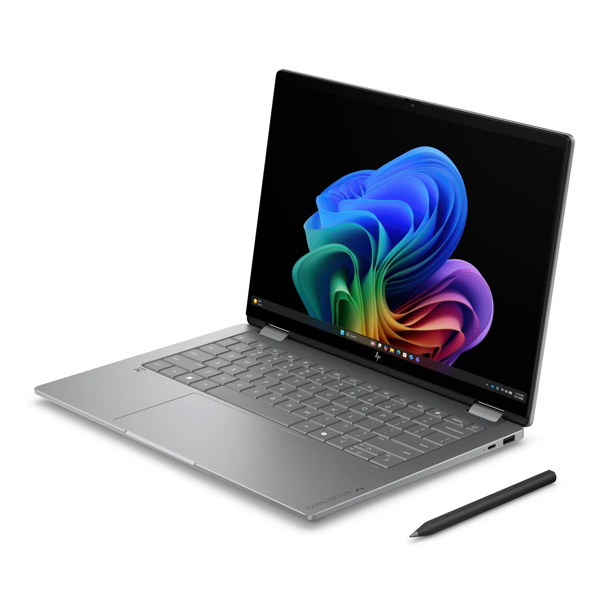 מחשב נייד HP OmniBook X Flip-14-kb0003nj U7-355|32G|1T|14T|OLED|W11|PEN|3YRW | E6VA4EA – תמונה 3
