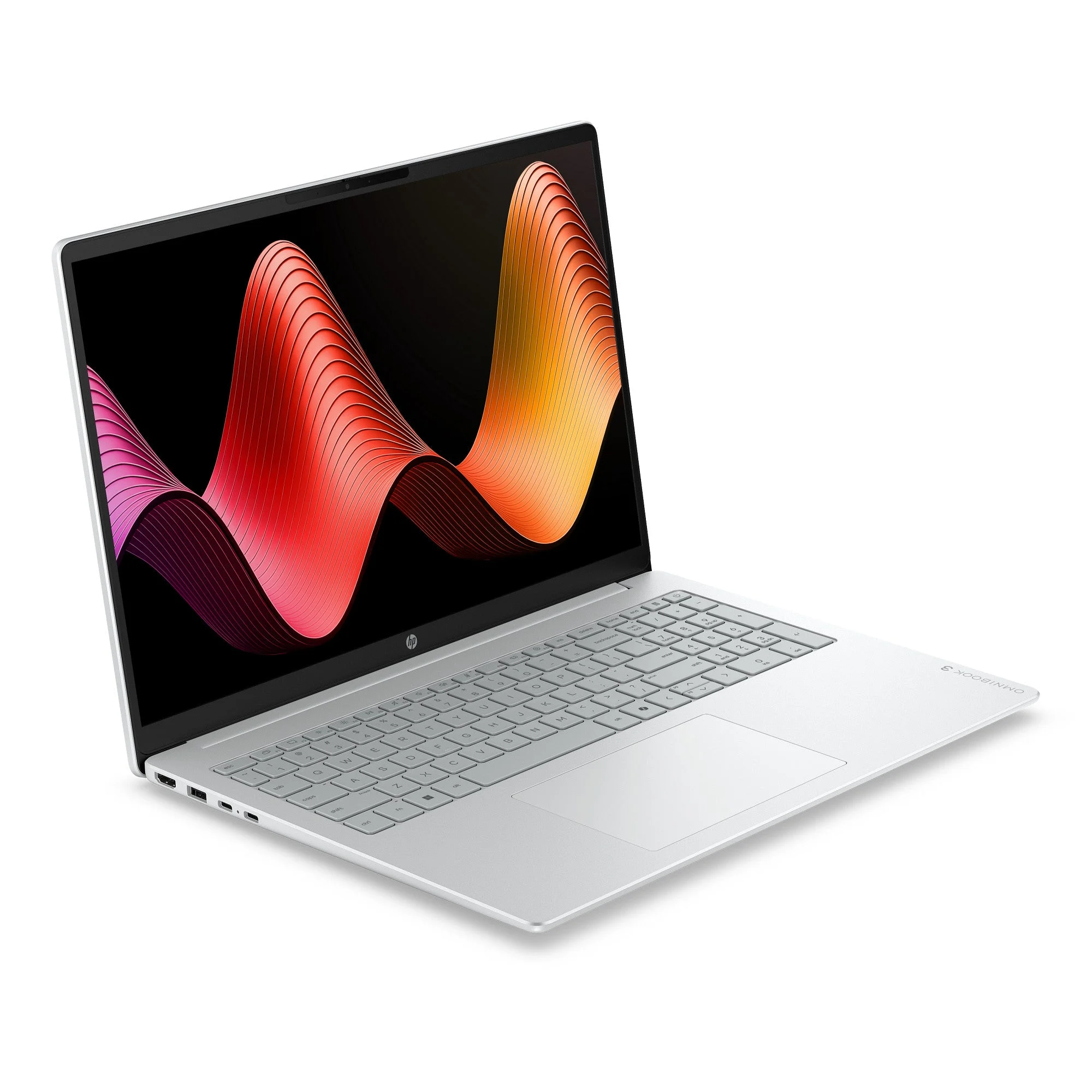 מחשב נייד HP OmniBook 3 Core7-350|12GB|512GB|"16"|2K|DOS|Silver|3YR | E0DR7EA – תמונה 3